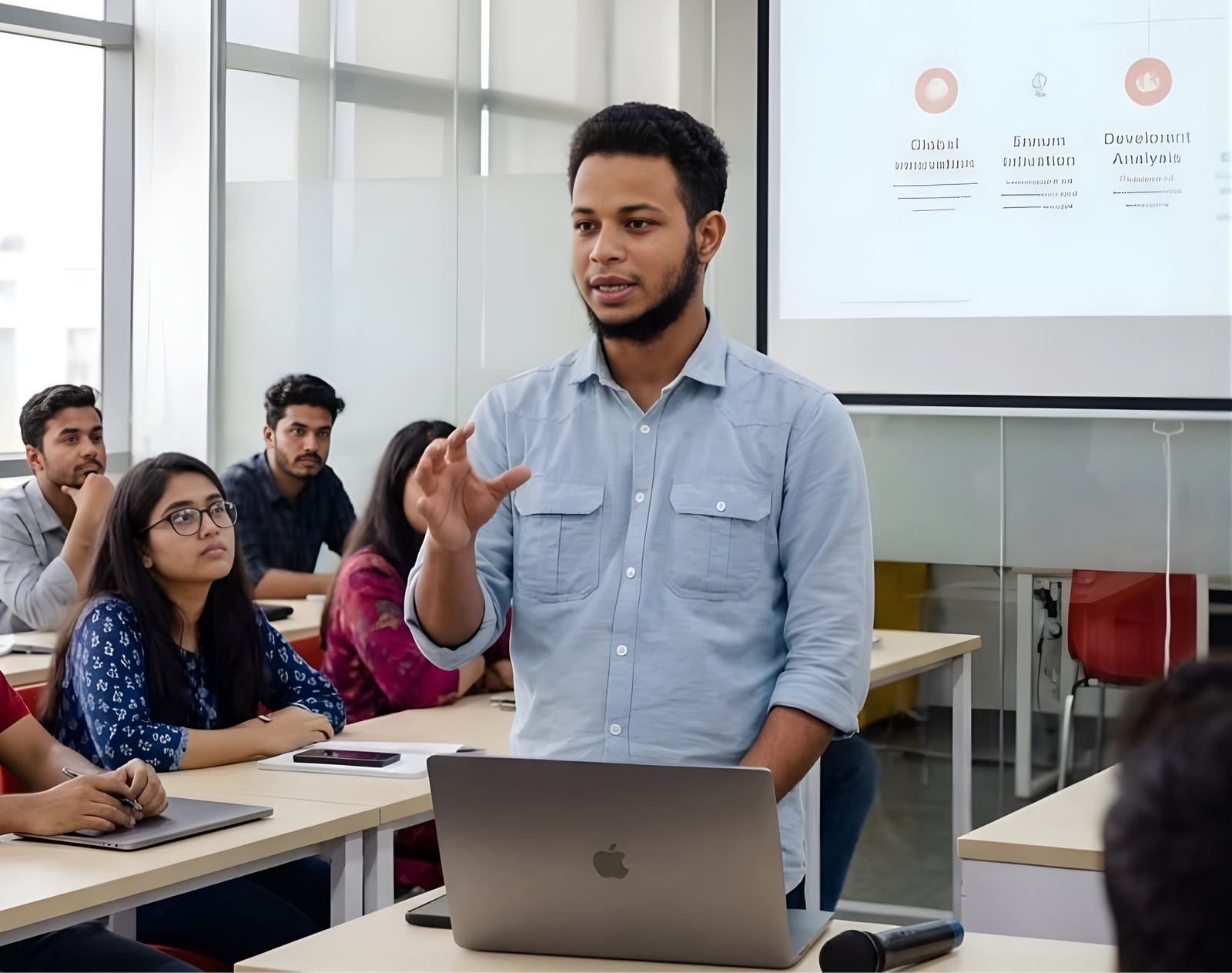Md. Abir in Classroom